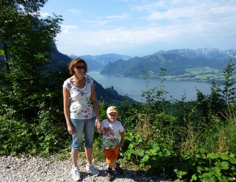 ホテル Haus Gruber Attersee エクステリア 写真